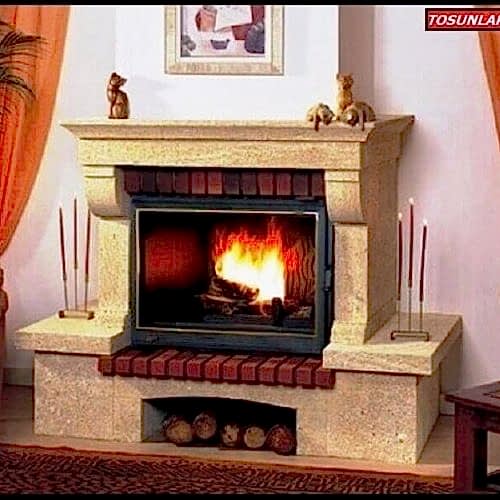 Düz Duvar Şömine 30