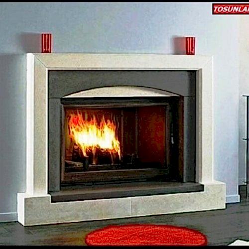 Düz Duvar Şömine 45