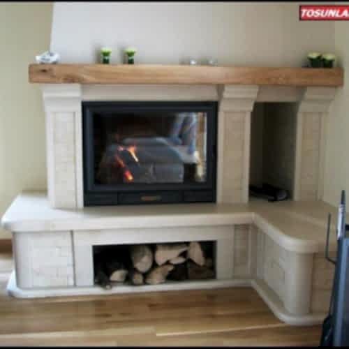 Köşe Model Şömine 44